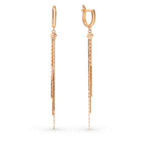 золотые серьги