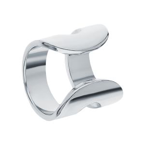 серебряная серьга