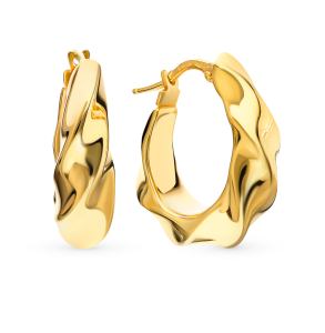 золотые серьги