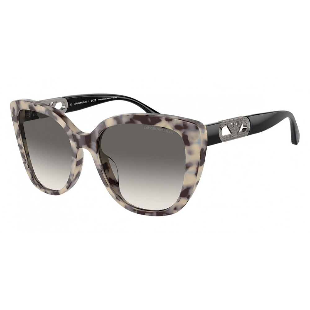 Женские солнцезащитные очки из Италии марки EMPORIO ARMANI из коллекции Butterfly модель 0EA4214U60581154 в Новосибирск