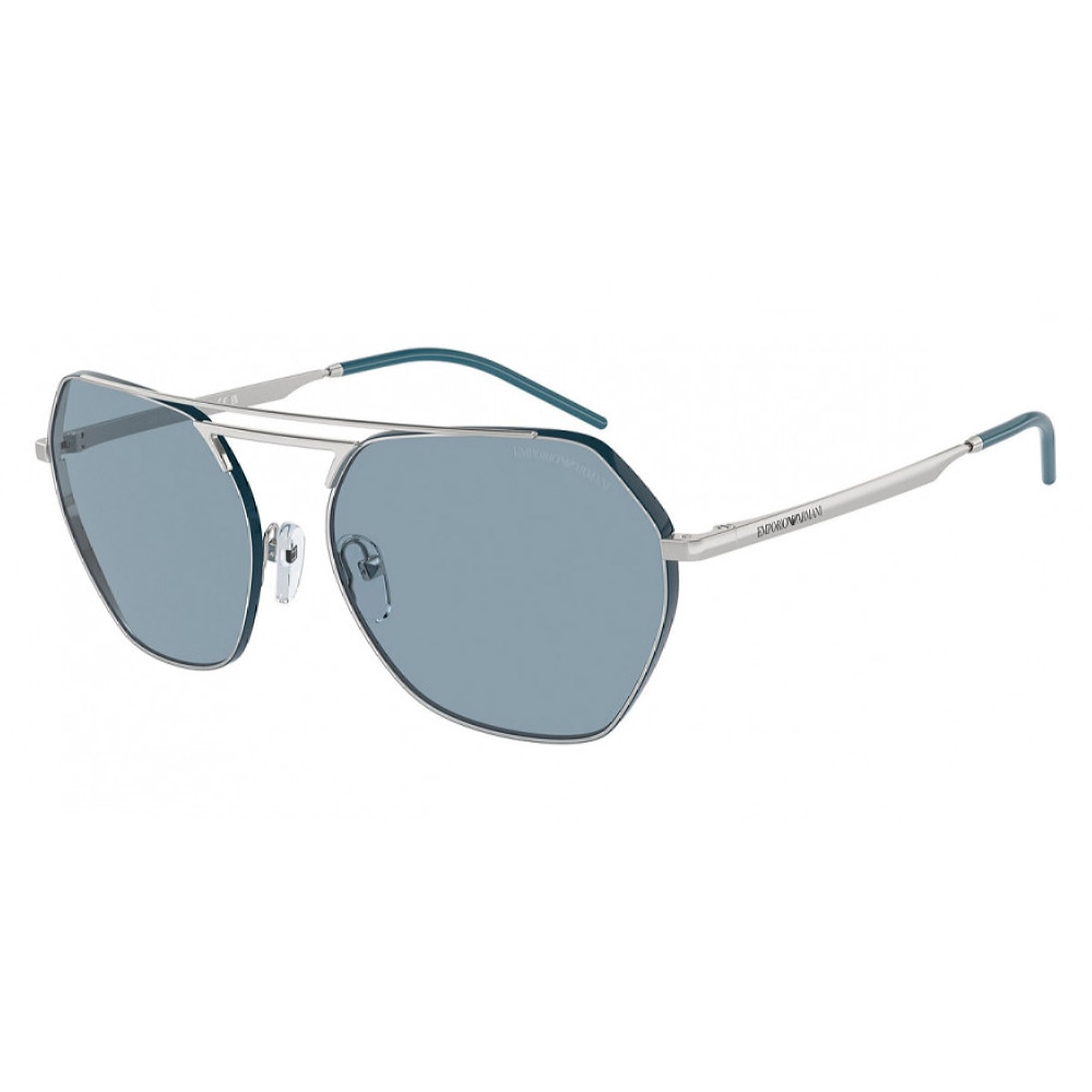 Женские солнцезащитные очки из Италии марки EMPORIO ARMANI из коллекции Irregular модель 0EA214830158056 в Новосибирск
