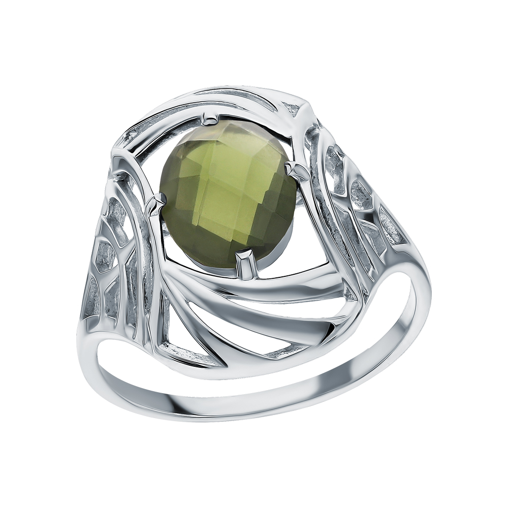 Фото «Серебряное кольцо с турмалинами»