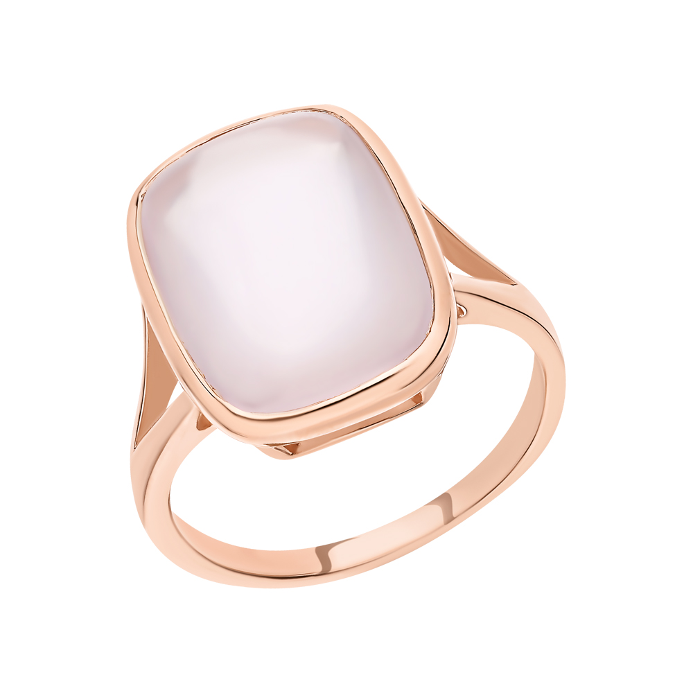 Серебряное кольцо с кварцами розовыми в Самаре