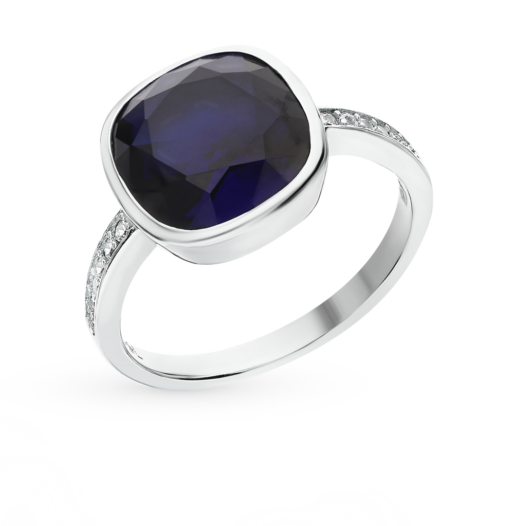 Фото «Серебряное кольцо с наноситаллами»
