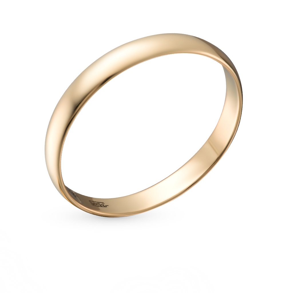 Золотое обручальное кольцо в Екатеринбурге