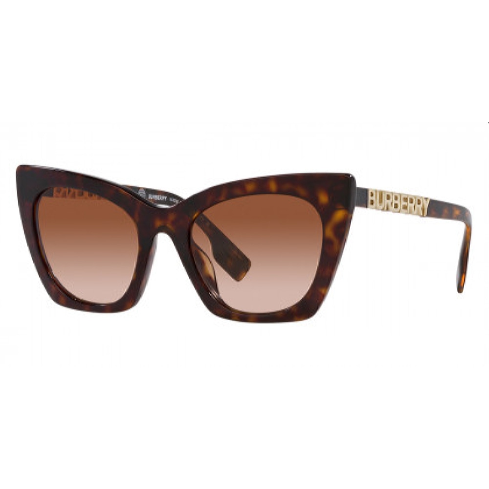 Женские солнцезащитные очки из Италии марки BURBERRY из коллекции Cat Eye модель 0BE4372U30021352 в Новосибирск