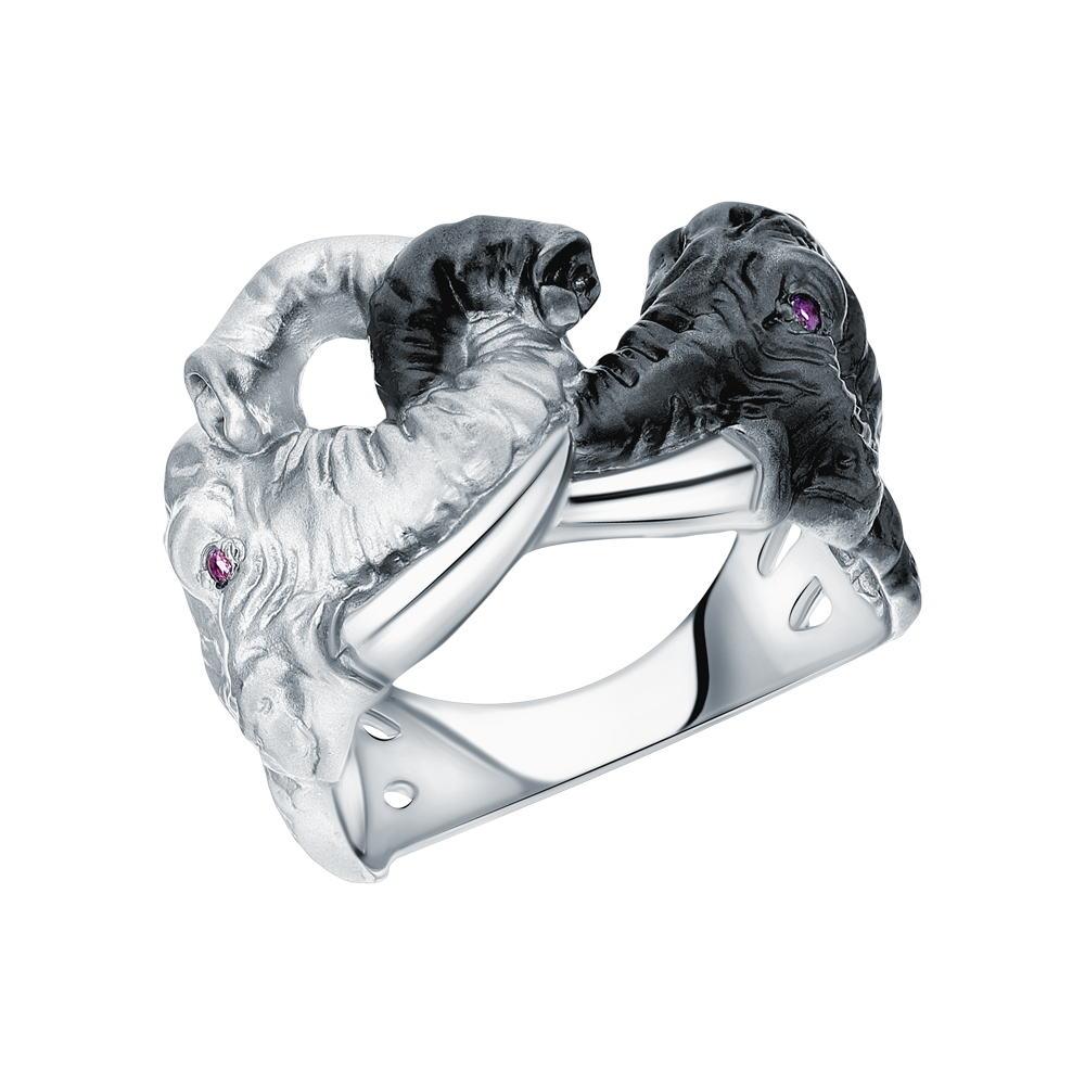 Серебряное кольцо с аметистом в Краснодаре