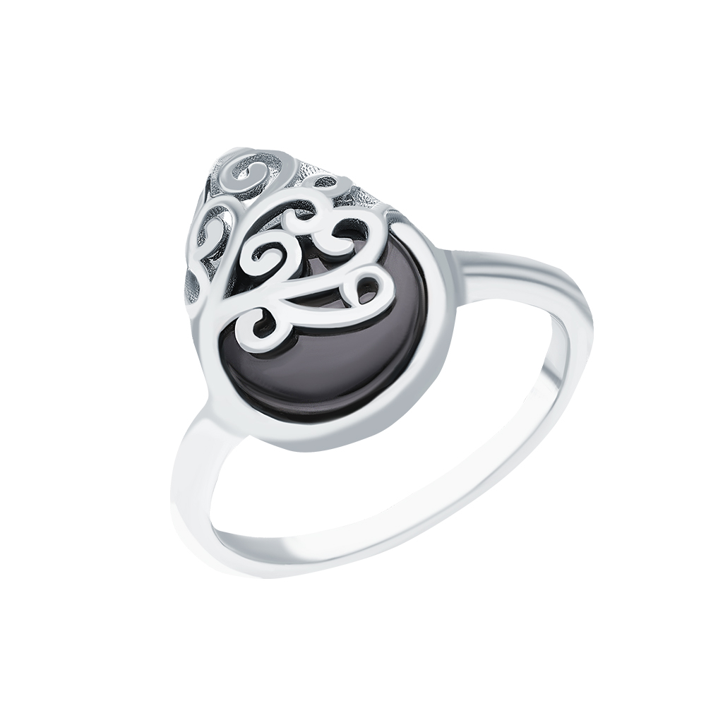 Серебряное кольцо с керамикой в Нижнем Новгороде