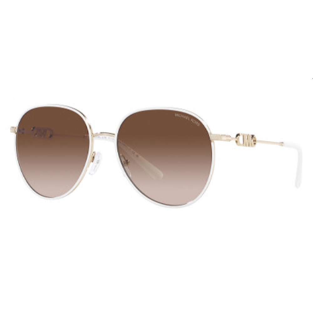 Женские солнцезащитные очки из Италии марки MICHAEL KORS из коллекции Aviator модель 0MK1128J12331358 в Новосибирск