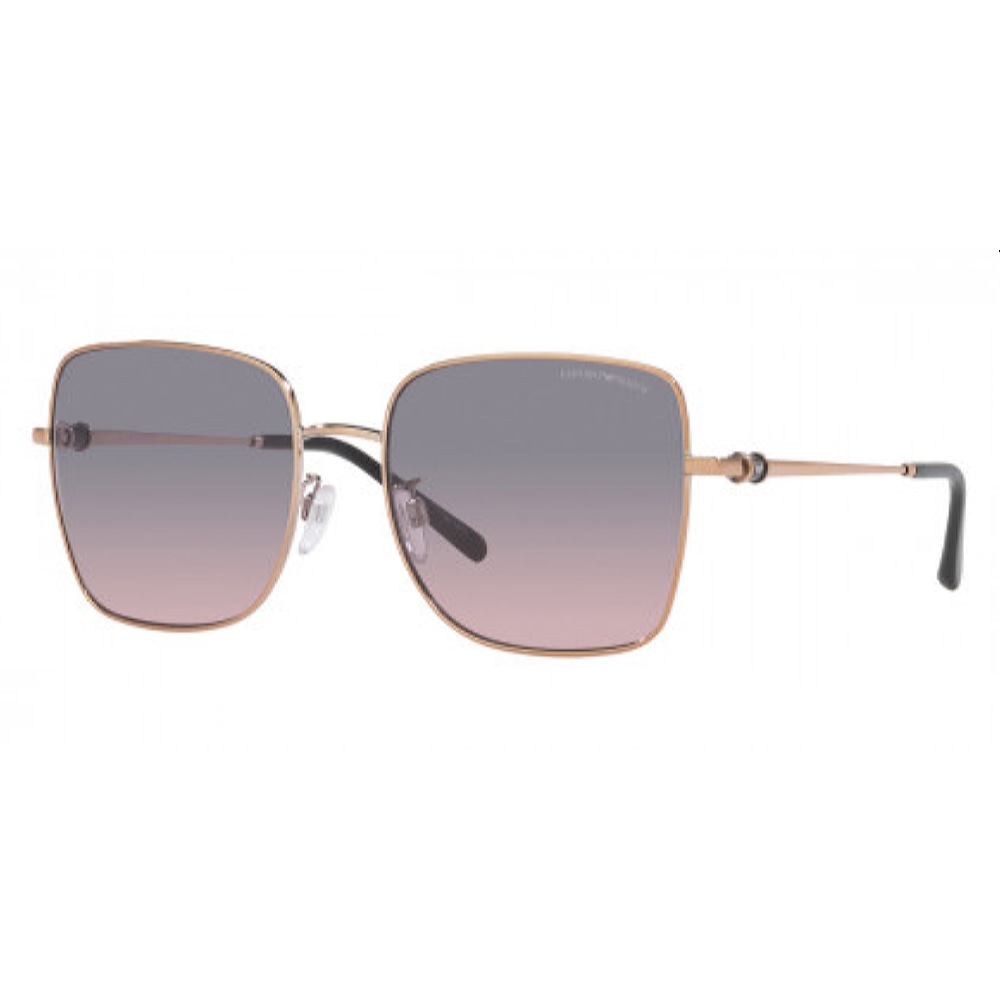 Женские солнцезащитные очки из Италии марки EMPORIO ARMANI из коллекции Rectangle модель 0EA2128D30116856 в Новосибирск