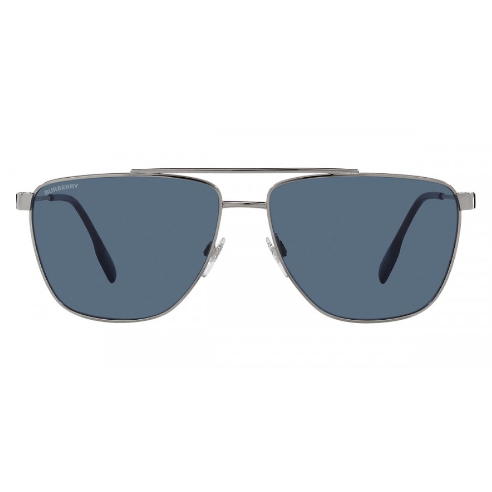Мужские солнцезащитные очки из Италии марки BURBERRY из коллекции Aviator модель 0BE314110038061 в Новосибирск
