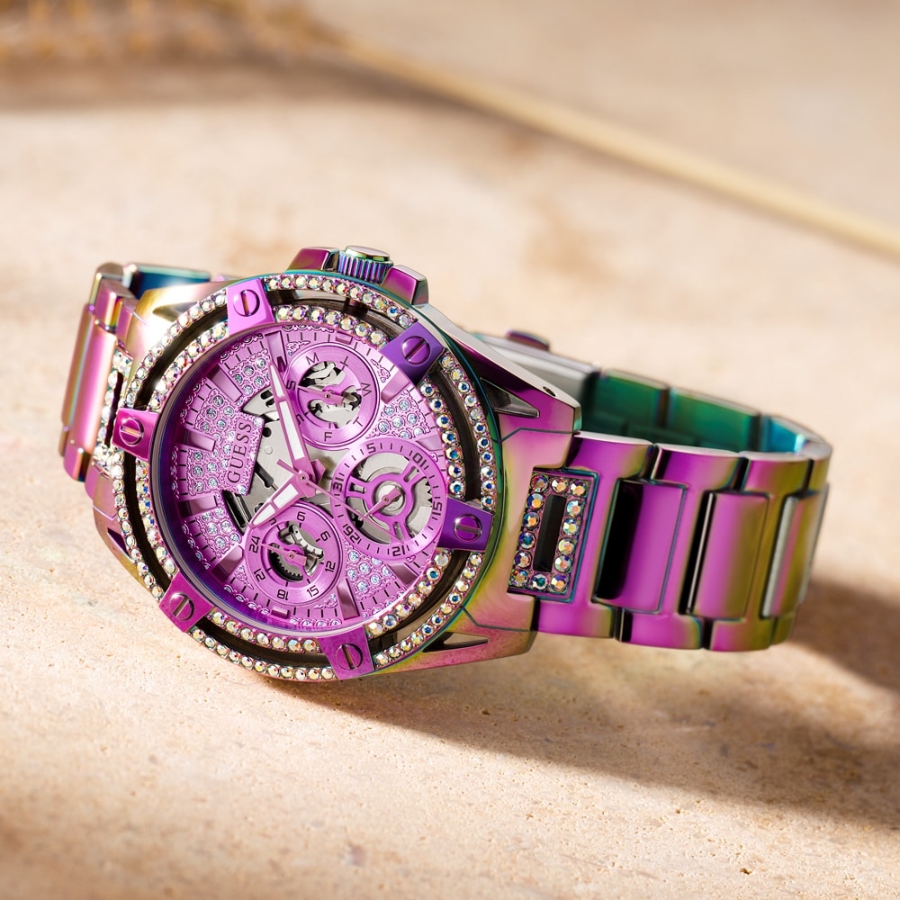 Часы женские GUESS GW0464L4 GUESS GW0464L4: 316l, кристалл