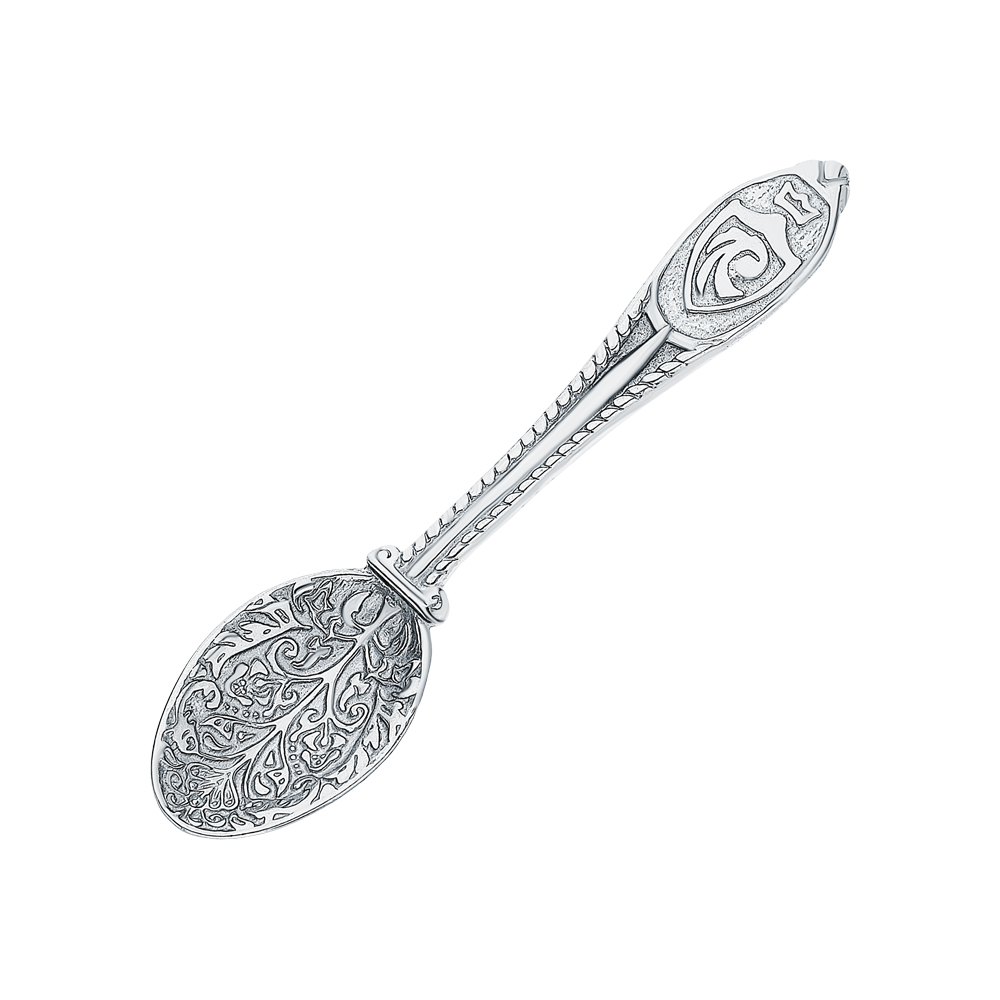Сувенирная ложка загребушка  из серебра в Краснодаре