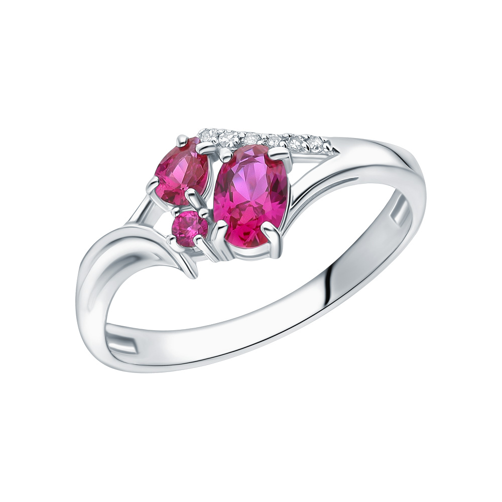 Фото «Серебряное кольцо с рубинами»