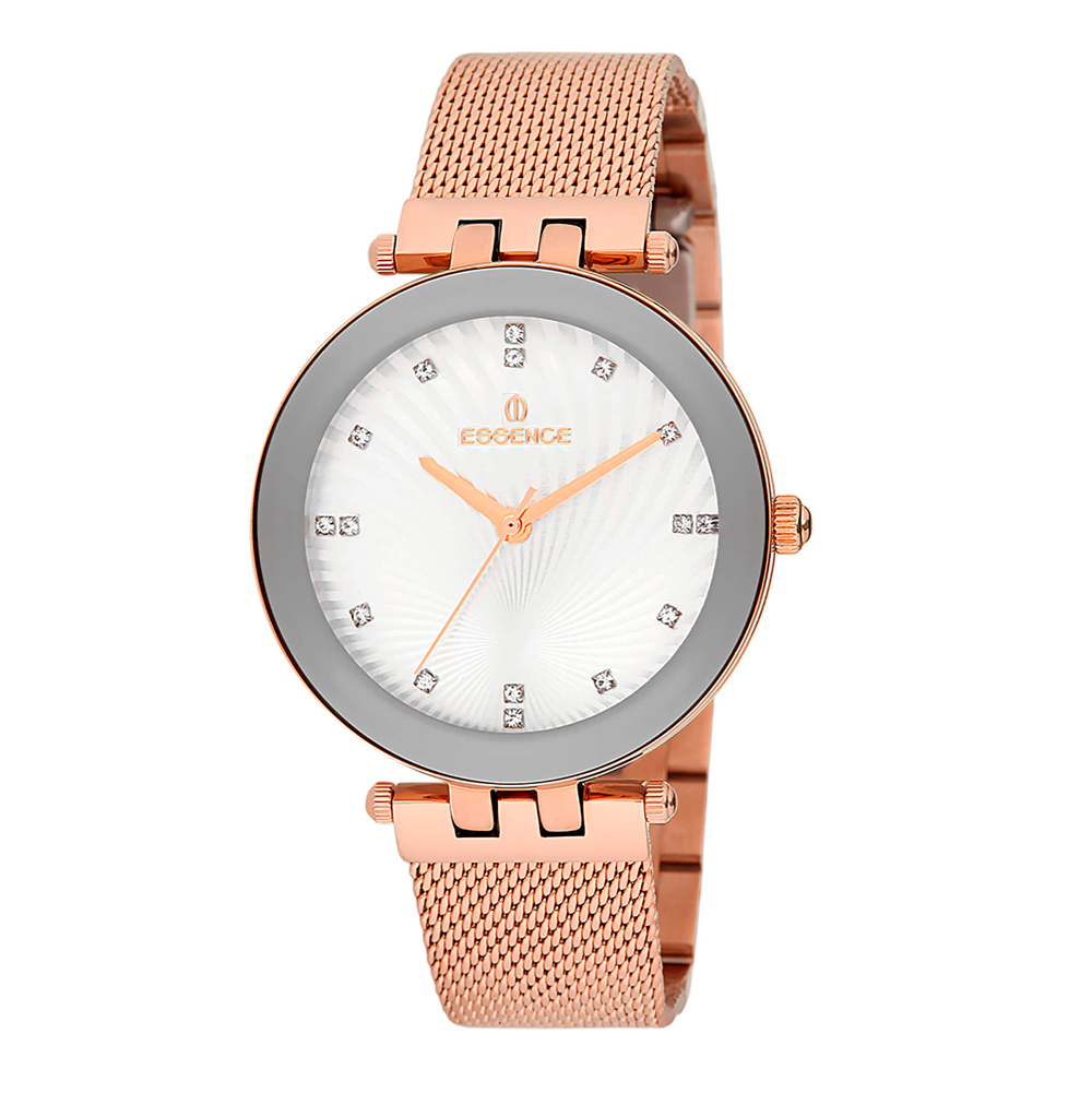 Фото «Женские  кварцевые часы ES6422FE.430 на стальном браслете с минеральным стеклом»