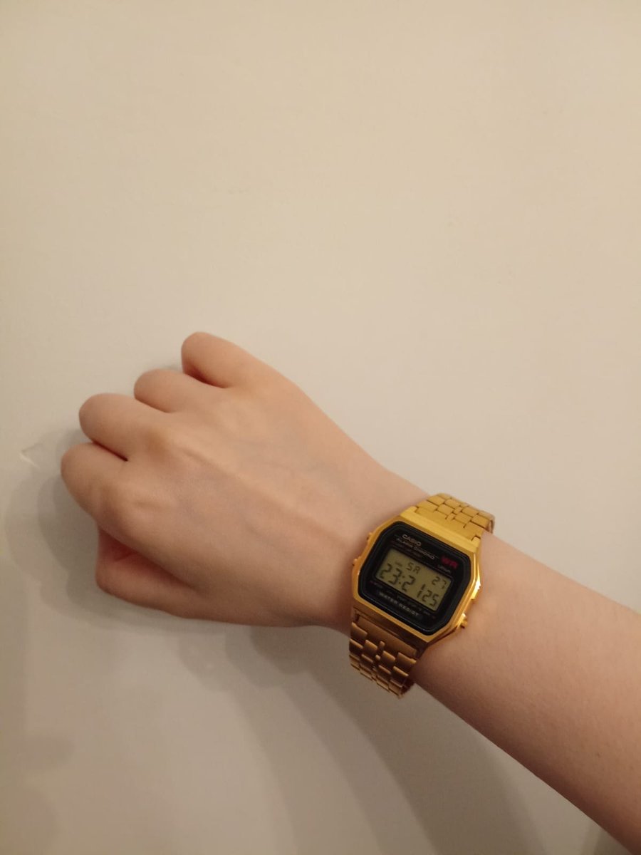 Часы мужские CASIO A159WA-N1 CASIO A159WA-N1: пластик — купить в