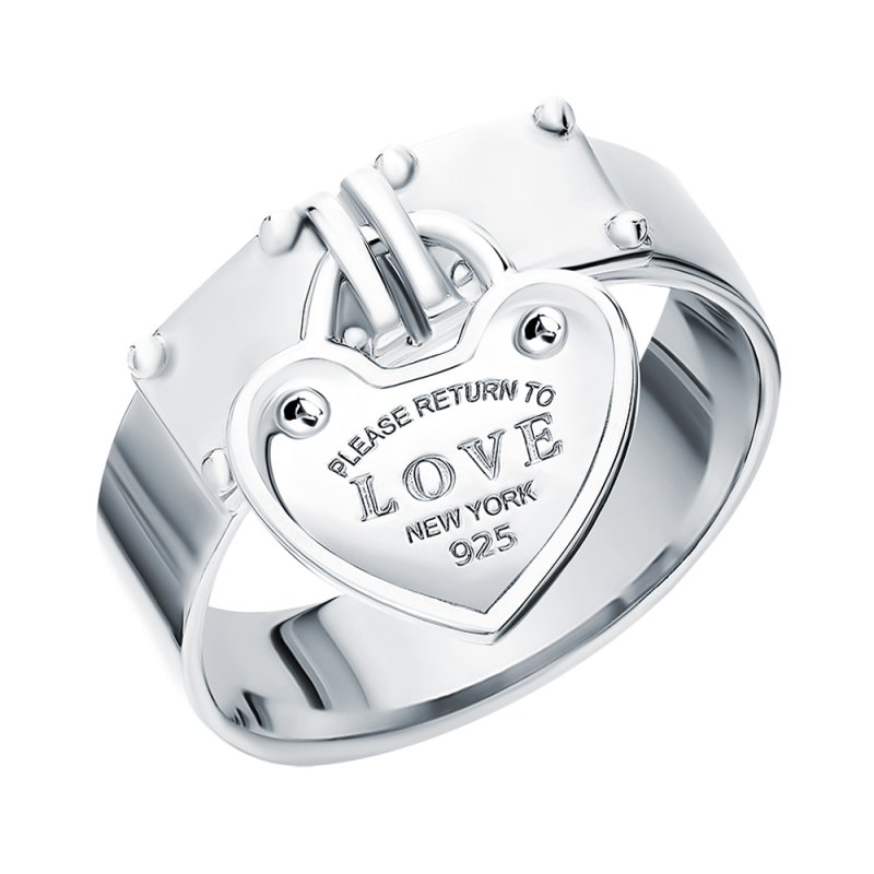 Кольца с сердечком — купить недорого в интернет-магазине SUNLIGHT в Москве,  выбрать кольцо в виде сердца в каталоге с фото и ценами